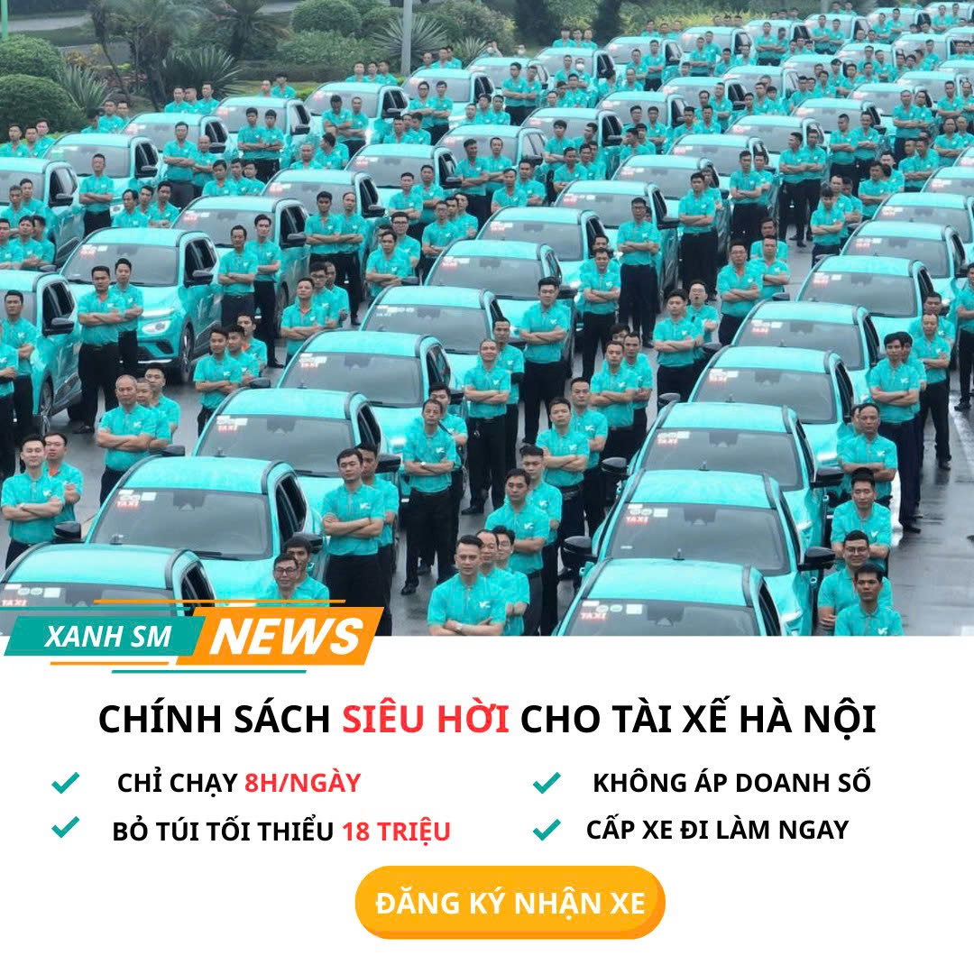Tuyển tài xế xe điện